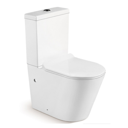 compact close coupled toilet