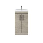 Athena Floor Standing Vanity Unit 500mm 2 Door with Basin Option - Image 8