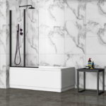 Double Folding Bath Screen