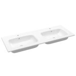 City Wall Hung Handleless Vanity Unit 1200mm 2 Drawer with Basin Options - Image 3