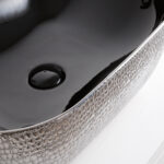 Black & Nickel Basin 425*425*145MM - Image 3
